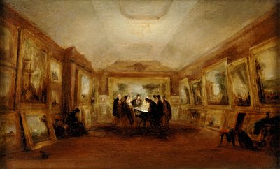 Turners Leichnam im Staat, 29. Dezember 1851, nach 1851 von George Jones